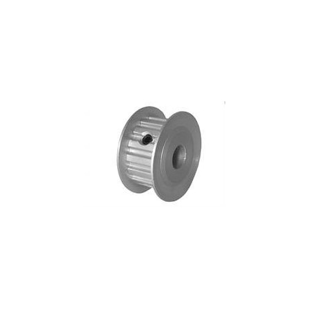 B&B Manufacturing 15XL037-3FA4, Timing Pulley, Aluminum, Clear Anodized 15XL037-3FA4